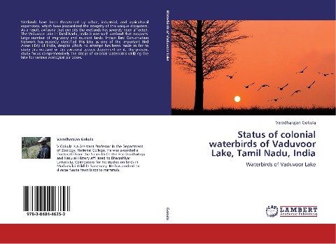 Status of colonial waterbirds of Vaduvoor Lake, Tamil Nadu, India: Waterbirds of Vaduvoor Lake