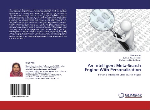 An Intelligent Meta-Search Engine With Personalization: Personal Intelligent Meta-Search Engine