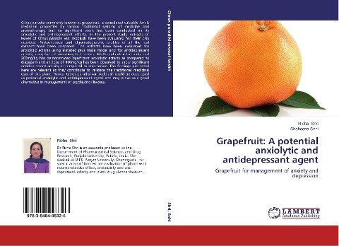 Grapefruit: A potential anxiolytic and antidepressant agent: Grapefruit for management of anxiety and depression