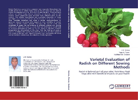 Varietal Evaluation of Radish on Different Sowing Methods: Radish is beloved part of your salad; Nutritious Root Vegetable with beneficial impacts on your health