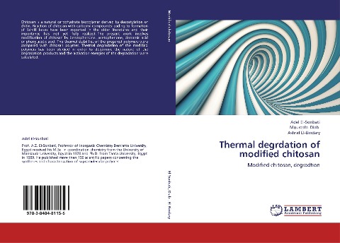 Thermal degrdation of modified chitosan: Modified chitosan, degradtion