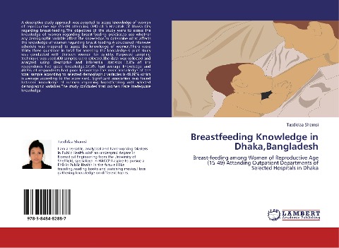 Breastfeeding Knowledge in Dhaka,Bangladesh: Breast-feeding among Women of Reproductive Age (15-49) Attending Outpatient Departments of Selected Hospitals in Dhaka