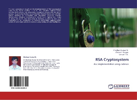 RSA Cryptosystem: Asic implementation using cadence