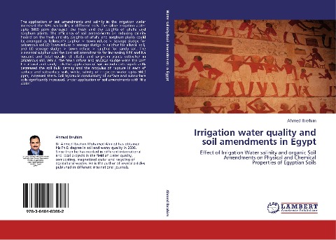 Irrigation water quality and soil amendments in Egypt: Effect of Irrigation Water salinity and organic Soil Amendments on Physical and Chemical  Properties of Egyptian Soils