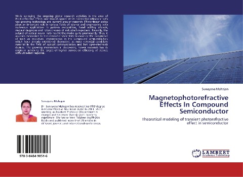 Magnetophotorefractive Effects In Compound Semiconductor: Theoretical modeling of transient photorefractive effect in semiconductor
