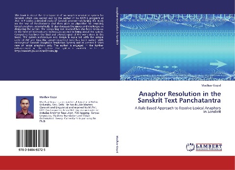 Anaphor Resolution in the Sanskrit Text Panchatantra: A Rule Based Approach to Resolve Lexical Anaphors in Sanskrit