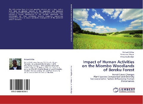 Impact of Human Activities on the Miombo Woodlands of Bereku Forest: Forest Cover Changes  Plant Species Composition and Diversity  Socio-economic Factors Influencing Human Disturbances