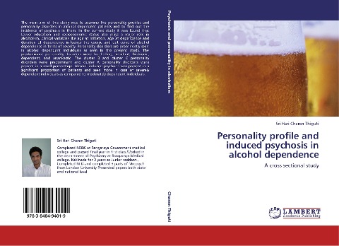 Personality profile and induced psychosis in alcohol dependence: A cross sectional study