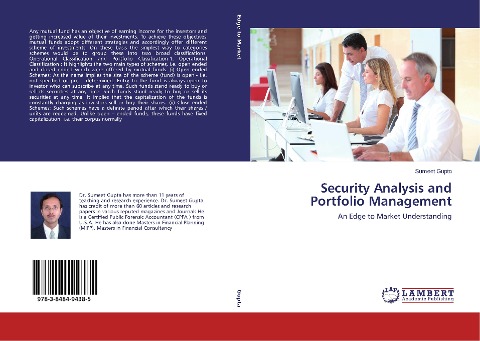 Security Analysis and Portfolio Management: An Edge to Market Understanding