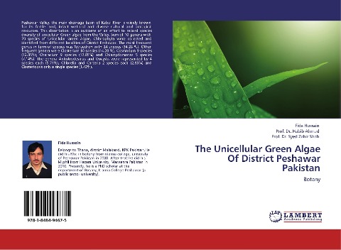 The Unicellular Green Algae Of District Peshawar Pakistan: Botany