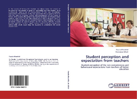 Student perception and expectation from teachers: Student perception of the role competencies and behavioural expectations from teachers of higher education