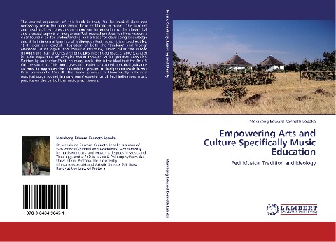 Empowering Arts and Culture Specifically Music Education: Pedi Musical Tradition and Ideology