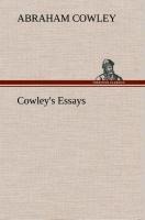Cowleys Essays