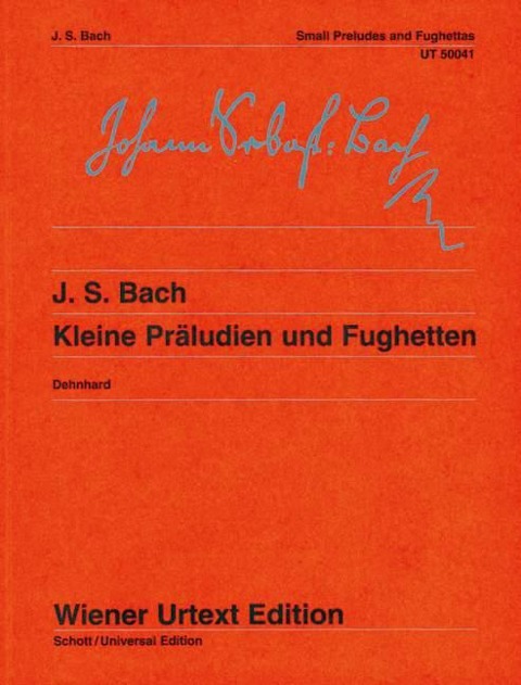 Kleine Präludien und Fughetten: Nach Autografen und Abschriften. Klavier.