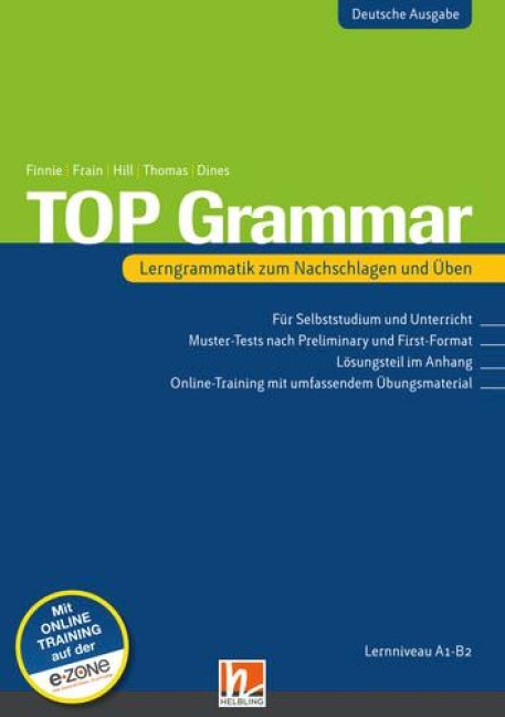 TOP Grammar (Deutsche Ausgabe): Lerngrammatik zum Nachschlagen und Üben inkl. CD-ROM, Schulbuchnummer 155.678