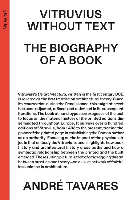 Vitruvius Without Text: The Biography of a Book