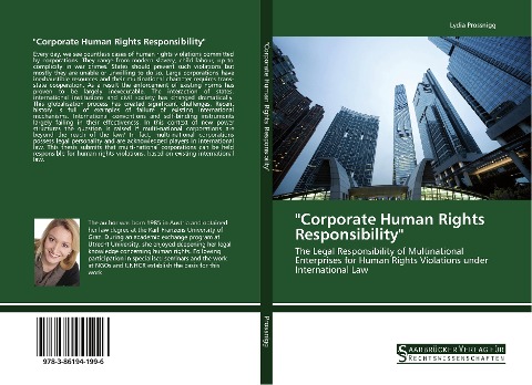 "Corporate Human Rights Responsibility": The Legal Responsibility of Multinational Enterprises for Human Rights Violations under International Law