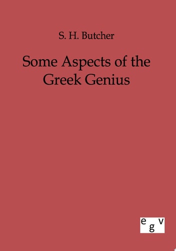 Some Aspects of the Greek Genius