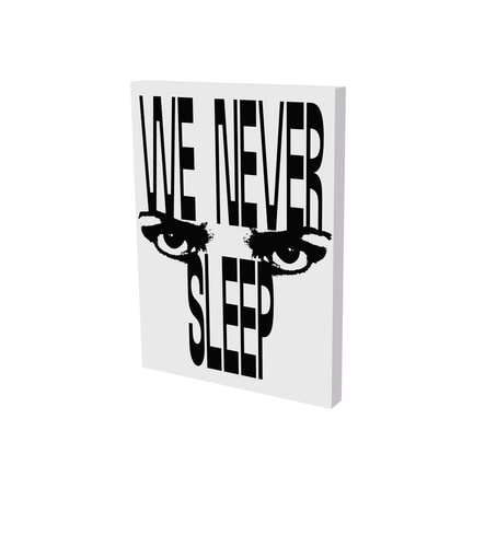 WE NEVER SLEEP Kat. Schirn Kunsthalle Frankfurt