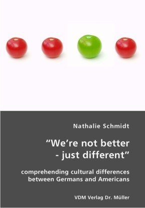 "We're Not Better - Just Different" Comprehending Cultural Differences Between Germans and Americans