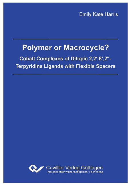 Polymer or Macrocycle? Cobalt Complexes of Ditopic 2,2:6,2- Terpyridine Ligands with Flexible Spacers
