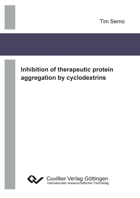 Inhibition of therapeutic protein aggregation by cyclodextrins