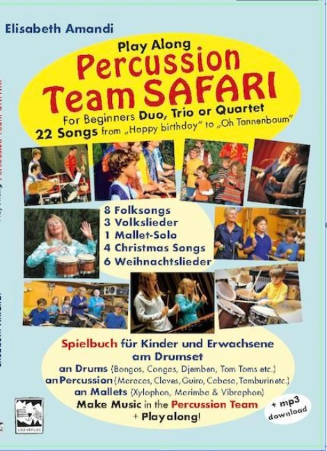 Percussion Team Safari: Play along Percussion for Beginners