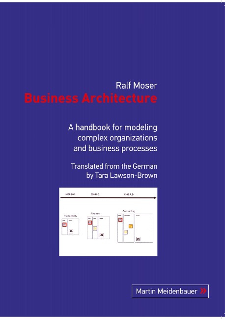Business Architecture: A handbook for modeling complex organizations and business processes
