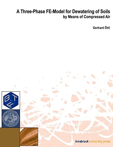 A Three Phase Fe-Model for Dewatering of Soils by Means of Compressed Air