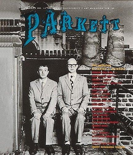 Parkett No. 14 Gilbert and George