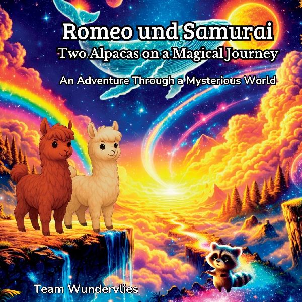 Romeo und Samurai Two Alpacas on a Magical Journey
