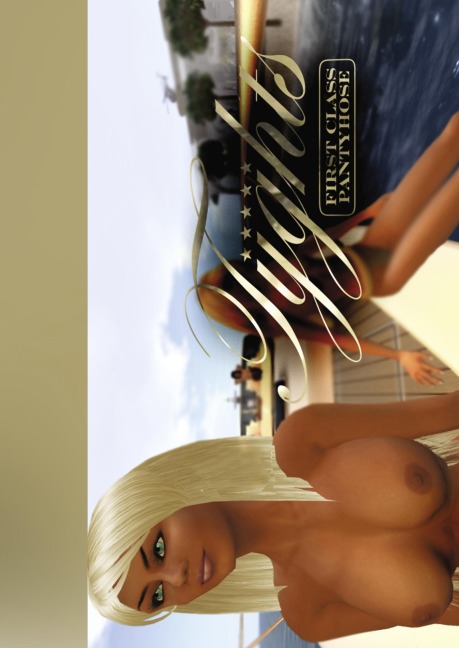 Tyghts - First Class Pantyhose 1: Flight & Yachting: Virtual Fine Art Photography in Second Life