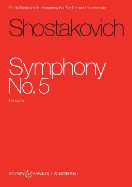 Sinfonie Nr. 5: op. 47. Orchester. Studienpartitur.