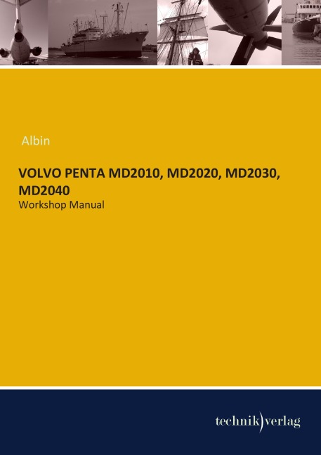 VOLVO PENTA MD2010, MD2020, MD2030, MD2040: Workshop Manual