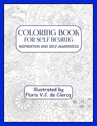 Coloring Book For Self Healing Inspiration and Self-Awareness