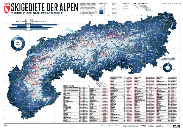 263 Skigebiete der Alpen: Edition 6