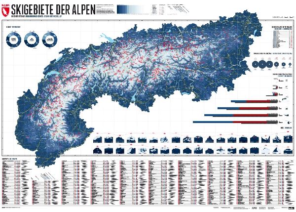563 Skigebiete der Alpen: Edition 8