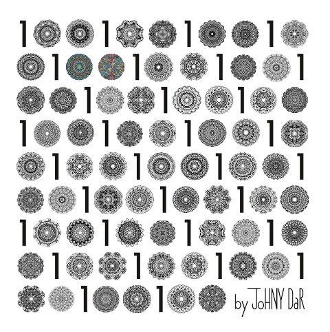 100 by Johny Dar: 100 Mandalas by Johny Dar