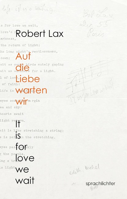 Auf die Liebe warten wir: It is for Love we wait