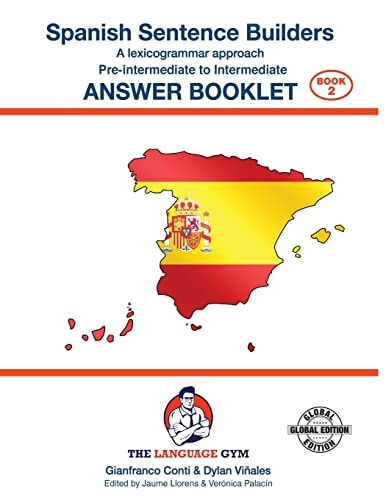 SPANISH SENTENCE BUILDERS - Pre - I - ANSWER BOOK Sentence Builder