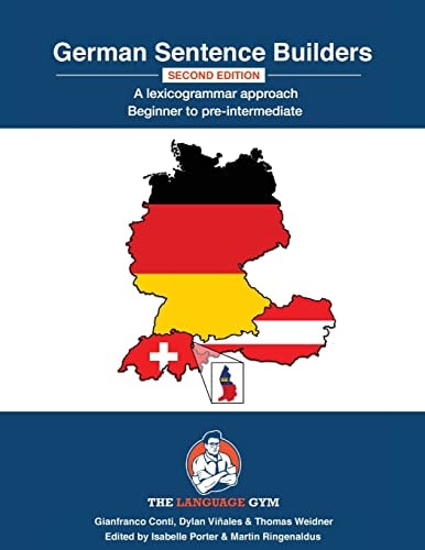 German Sentence Builders Beginner to pre-intermediate