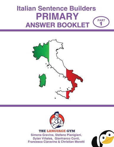 Primary Italian Sentence Builders Answer Booklet Part 1