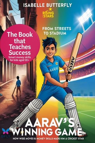 Aarav ́s Winning Game - From Streets to Stadium How Wise Moves & Money Skills Made Him a Cricket Star: A Story of Cricket, Entrepreneurship and Success for Young Minds.