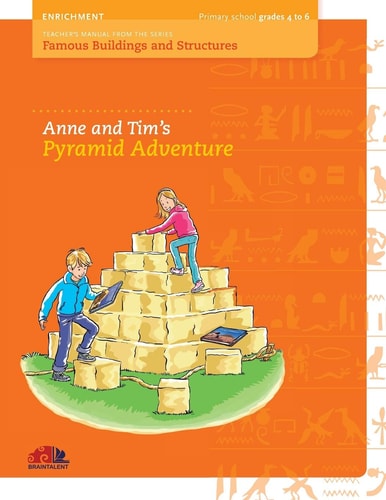 Anne and Tim`s Pyramid Adventure Teacher`s Manual Guide from the Series Famous Buildings and Structures