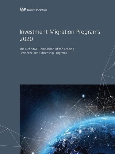 Investment Migration Programs 2020 The Definitive Comparison of the Leading Global Residence and Citizenship Programs