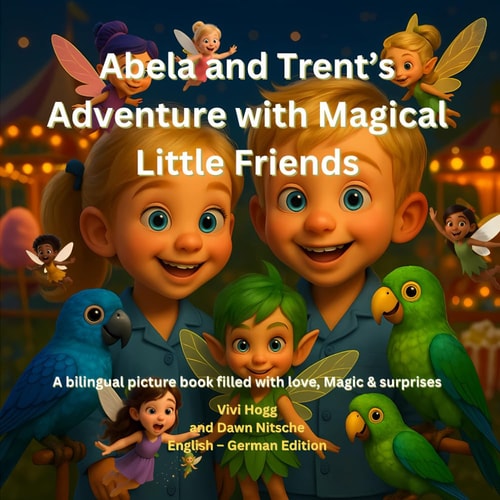 Abela and Trent's Adventure with Magical Little Friends A Bilingual Picture Book Filled with Love, Magic & Surprises
