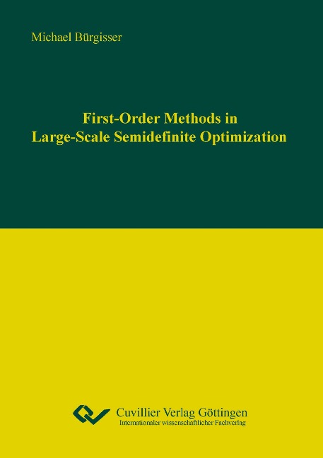 First-Order Methods in Large-Scale Semidenite Optimization