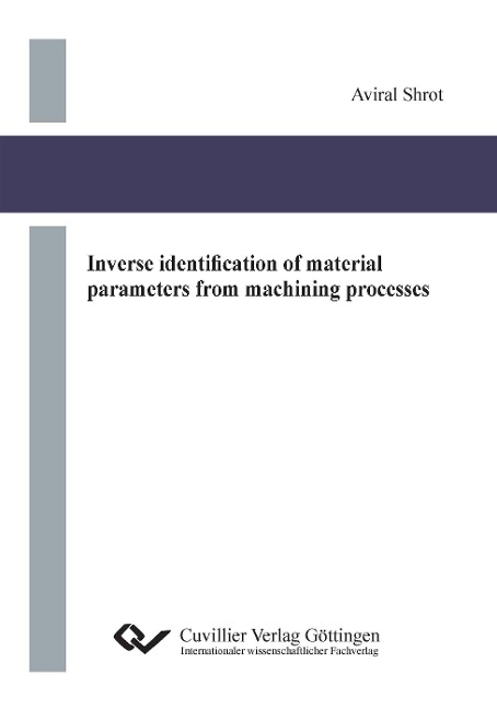 Inverse identification of material parameters from machining processes