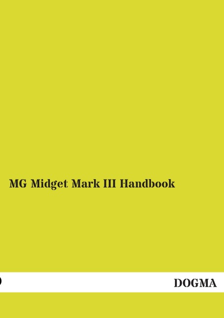 MG Midget Mark III Handbook
