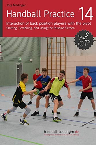 Handball Practice 14 - Interaction of Back Position Players with the Pivot Shifting, Screening, and Using the Russian Screen